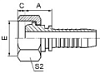Фитинг DK M22x1.5 0° Dy 12